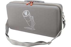 Deskbloom Hard Travel Case for XGIMI MoGo 4 2025 Projector, Grey Protective Carrying Bag with Custom Fit, 44x22x10cm for Trav