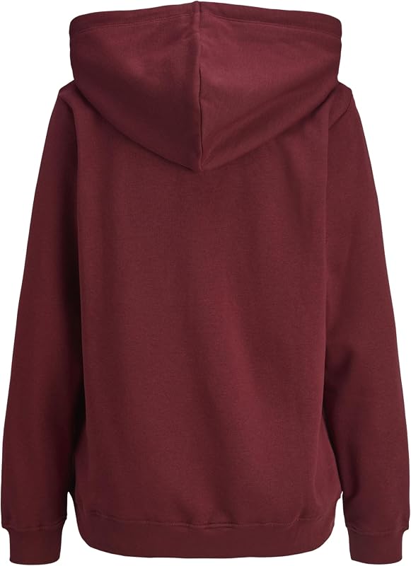 Abbie Mujer Sudadera con Capucha de algodón Relaxed Fit, Cabernet
