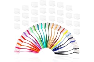 Yoseng 24 Colors Ink Blending Brushes, Blenders,Ink Blending Tools,Brush Head Size 0.85",for Card Making,with Cap