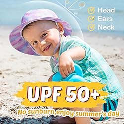 Baby Sun Hat Kids Summer UPF 50+ Toddler Bucket Hat