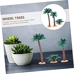 Artificial Miniature Palm Trees Set of 3 - for