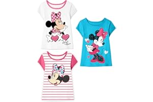 Disney Minnie Mouse T-Shirt (Sets) Daisy Duck Graphic Outfit Tee Infant Little Baby Toddlers Birthday to Girls Clothes
