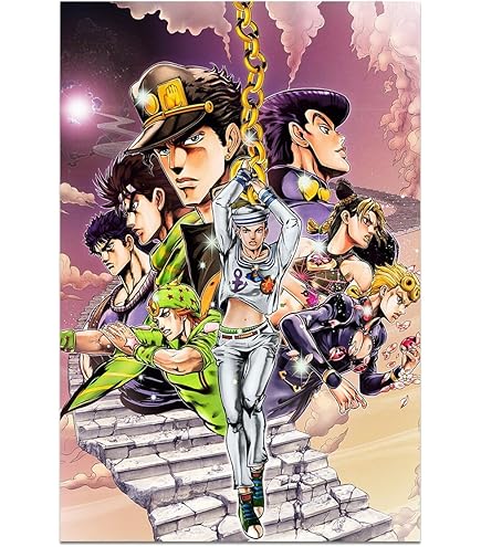 Amazon.com: Trends International JoJo's Bizarre Adventure - Season
