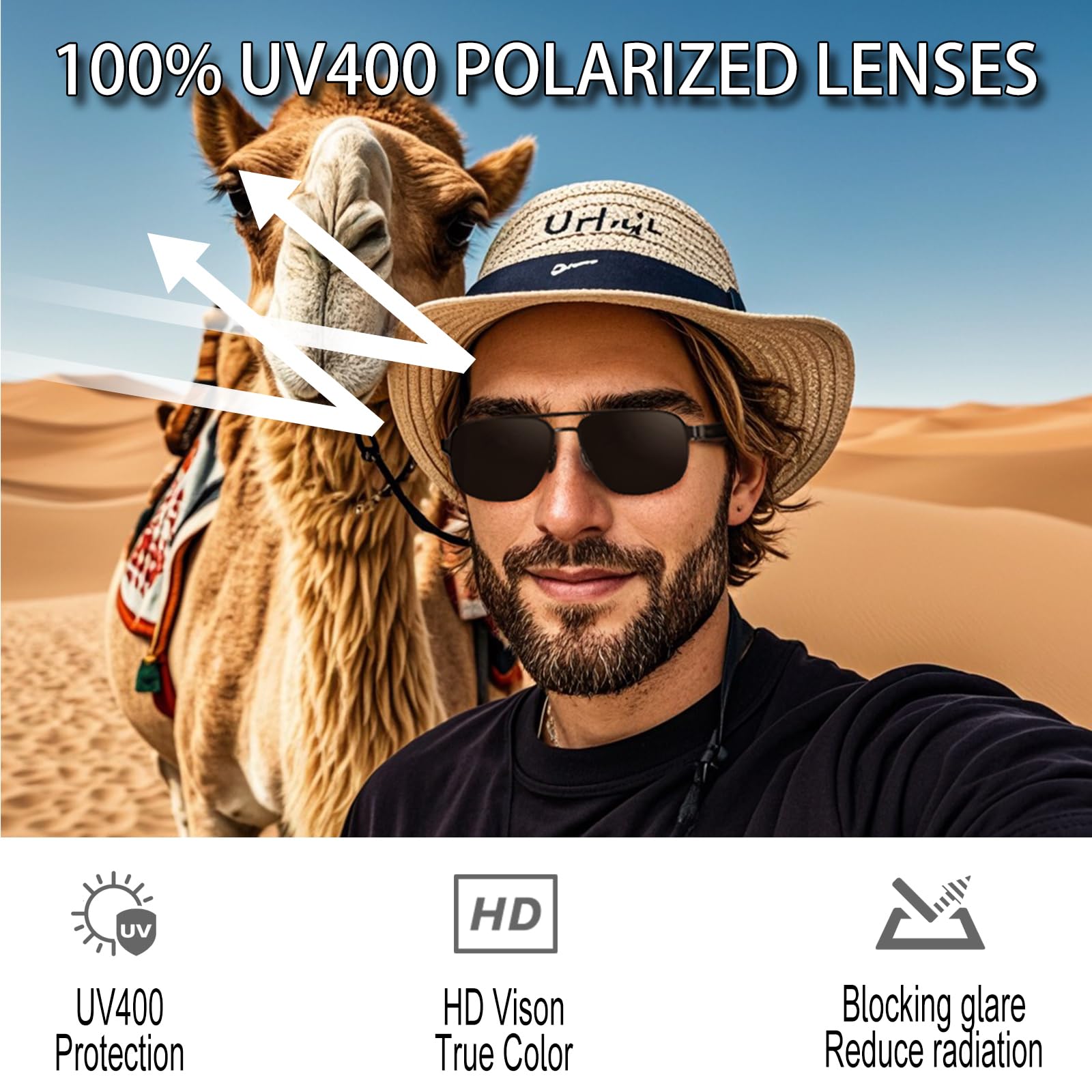 Condition photo showing New/Like New for dormiro smart glasses for men,ai glasses with real-time translation bluetooth 150+ languages ipx7 wa