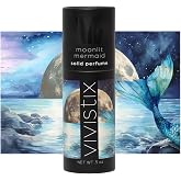 Vivistix Solid Perfume Stick | Moonlit Mermaid scent | Portable, clean, fresh, aquatic travel perfume | Made in the USA | no parabens, phthalates, or preservatives
