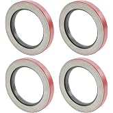4PCS Oil Seal 3.125" X 4.506" Replacement for Dexter 010-056-00 10K 12K | Heavy Duty 15K Axles Trailer Axle Bearing Seal
