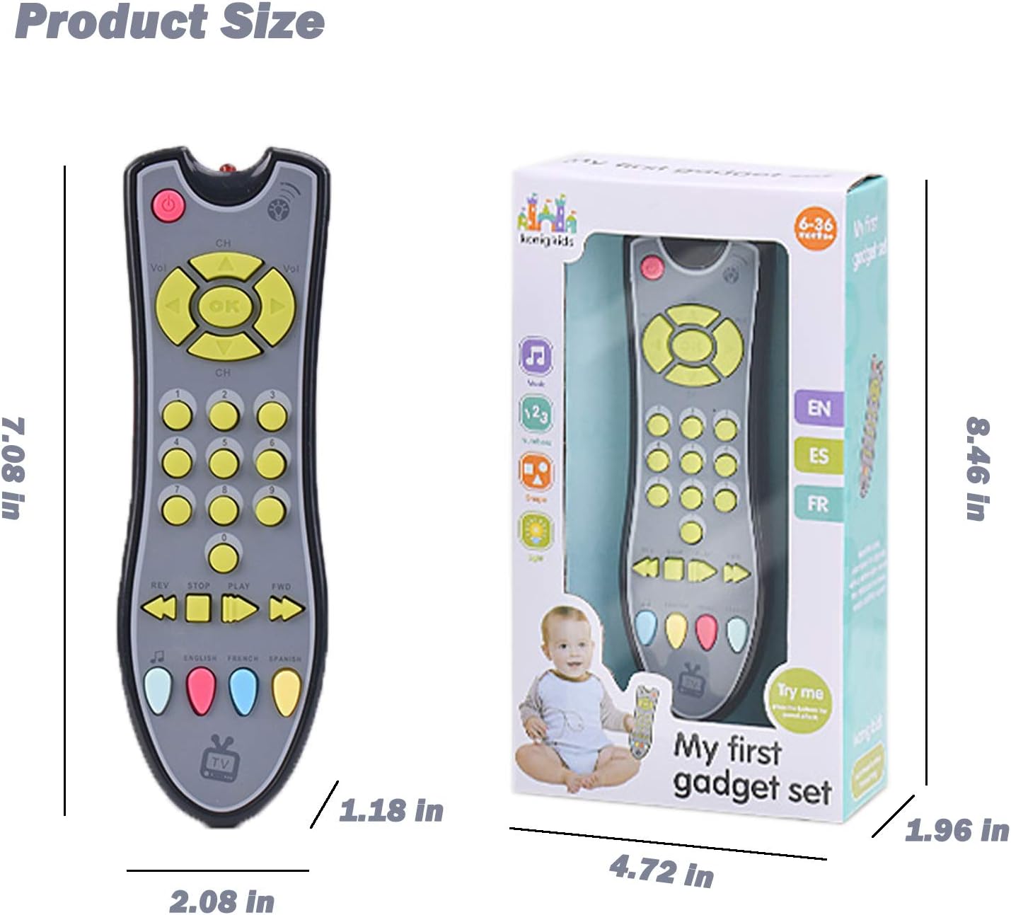 teething remote control