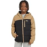 Eddie Bauer Boys' Classic Heavyweight Faux Fur Lined Hooded Insulated Down Jacket