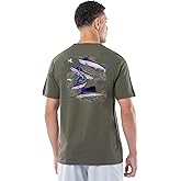 Guy Harvey Men’s Short Sleeve Lightweight Cotton Fishing Graphic Pocket T-Shirt