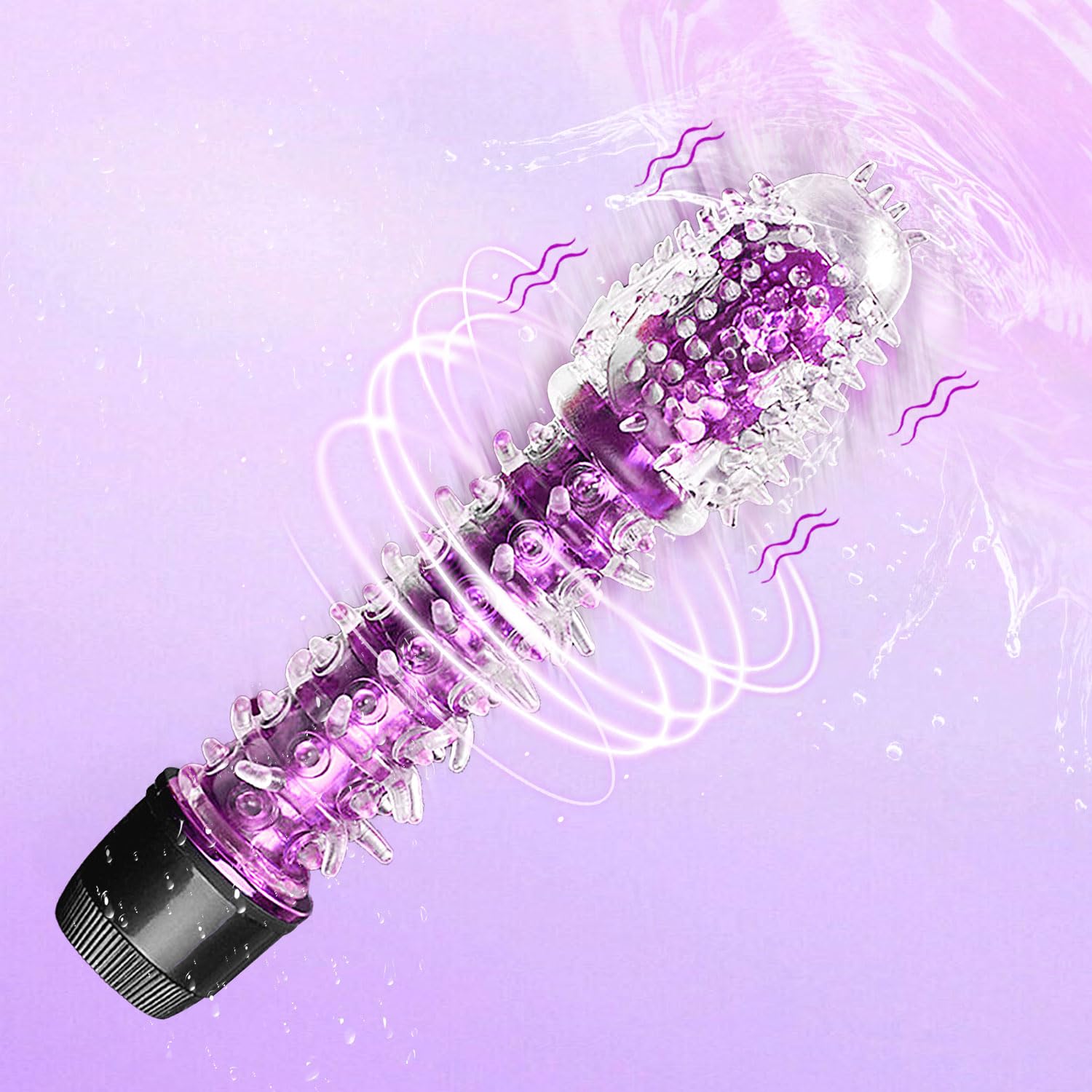TGy4-Powerful Handheld Purple Exercise Anil Plug Kit Great for Festivals, Role Play, and Bridal Celebrations