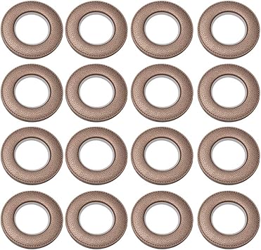 Amazon Com 16 Pack Curtain Grommets Cengood Leather Texture Style
