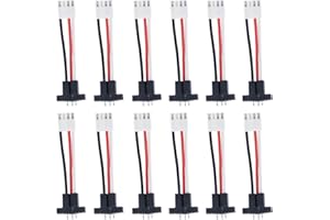 First Alert BRK ADK-12 Smoke Alarm Adapter Plug for Kidde Hardwire Smoke Alarms, Pack of 12, White/Black