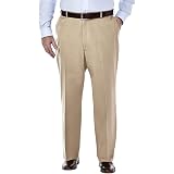 Haggar Men's Premium No Iron Khaki 