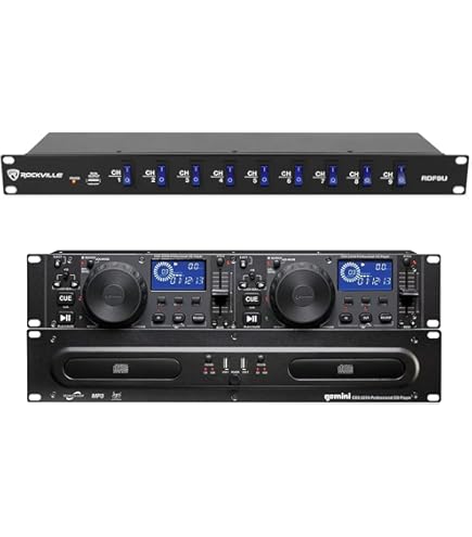 Numark 多機能ラックマウント・プレーヤ MP103USB Amazon.com: Numark MP103USB | Rackmount USB and CD Player With
