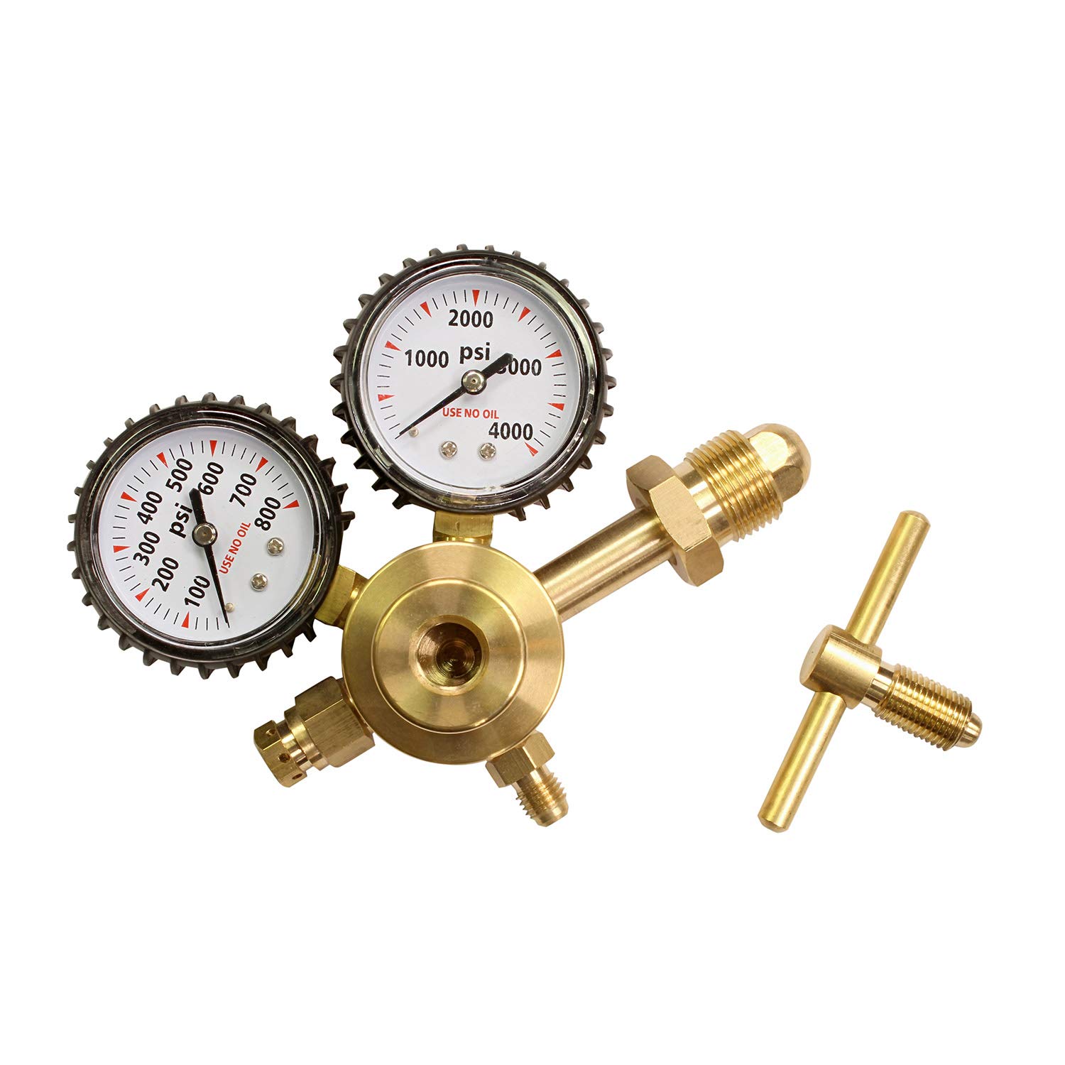 BISupply Nitrogen Regulator HVAC Kit 1/4 in Male Outlet