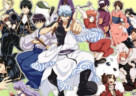 Amazon Co Jp Dfgad 1000ピース漫画アニメジグソーパズルシルバーソウル大人木製パズル画像大人仕事を降りた後ストレス解消ゲーム ホーム キッチン