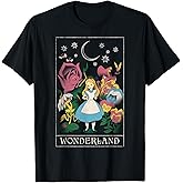Disney Alice in Wonderland Alice Cosmic Tarot Card T-Shirt