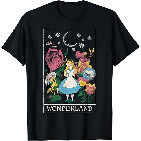 Amazon.com: Alice in Wonderland Magical Garden Vintage Book T