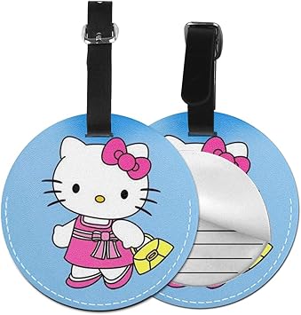 hello kitty luggage tag