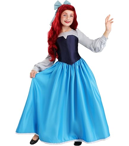 Amazon.com: Ariel Blue Live Action Dress, Official Disney The Little  Mermaid Live Action Costume, Child Size Extra Small (3T-4T) : Clothing,  Shoes & Jewelry