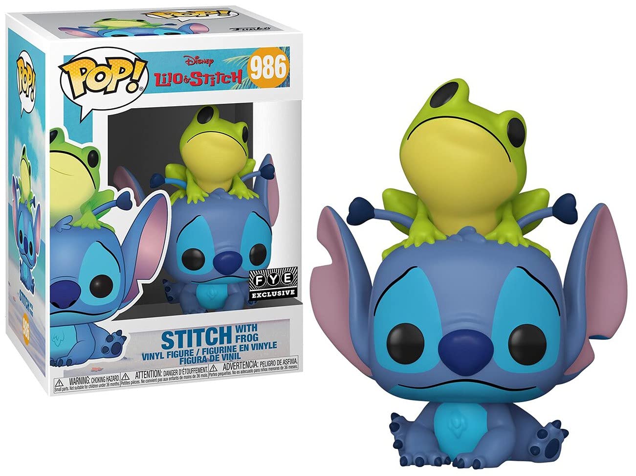 Pop! Disney Lilo & Stitch 986 Stitch with Frog Special Edition