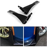 ECOTRIC Splitter Extension Winglets Compatible with 2014-Up Corvette C7 / | Front; Compatible with 2014-Up Corvette C7 / EOS Z06 Z07 Stage 3 Style; Replacement for 22922353 Painted Light Gray