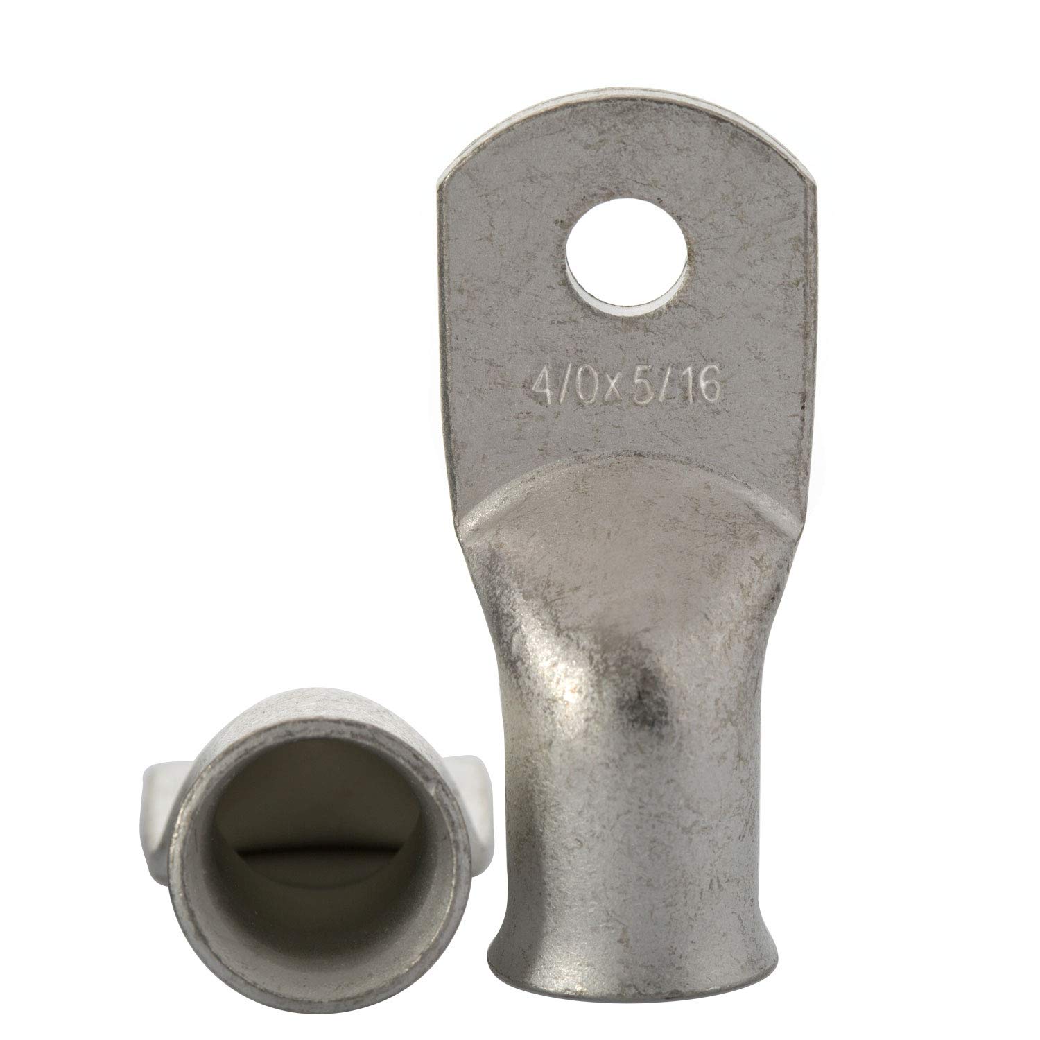 UFORCE 4/0 AWG Heavy Duty Tinned Copper Wire Lugs 4/0 AWG Crimp Copper