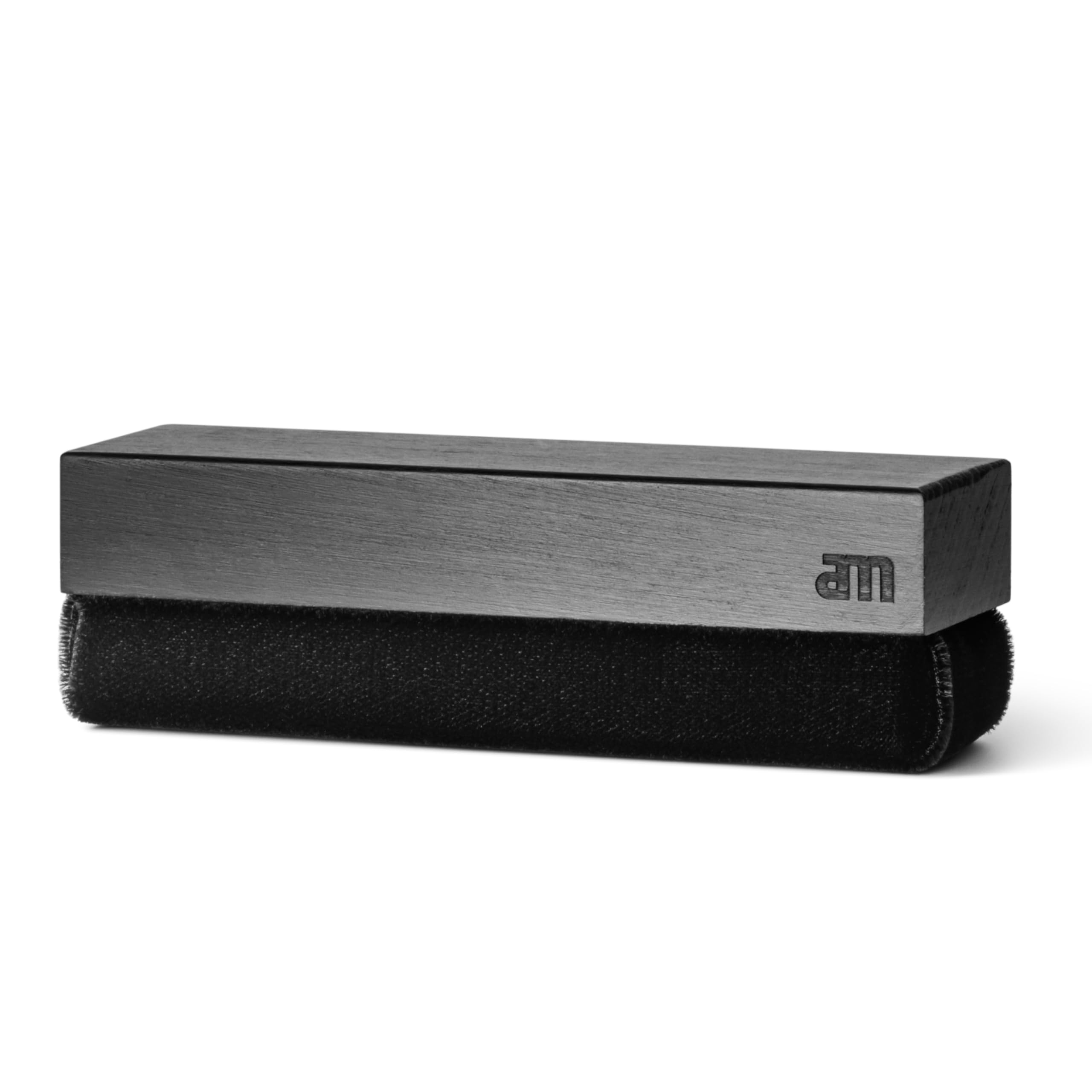 am Velvet Record Brush – Ultra-Soft Anti-Static Cleaning Brush for Vinyl Records | Premium Wooden Handle, Removes Dust & Improves Sound Quality – 10-Year Guarantee