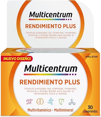 Plus Ginseng Ginkgo Complemento Multivitamínico Adultos 30
