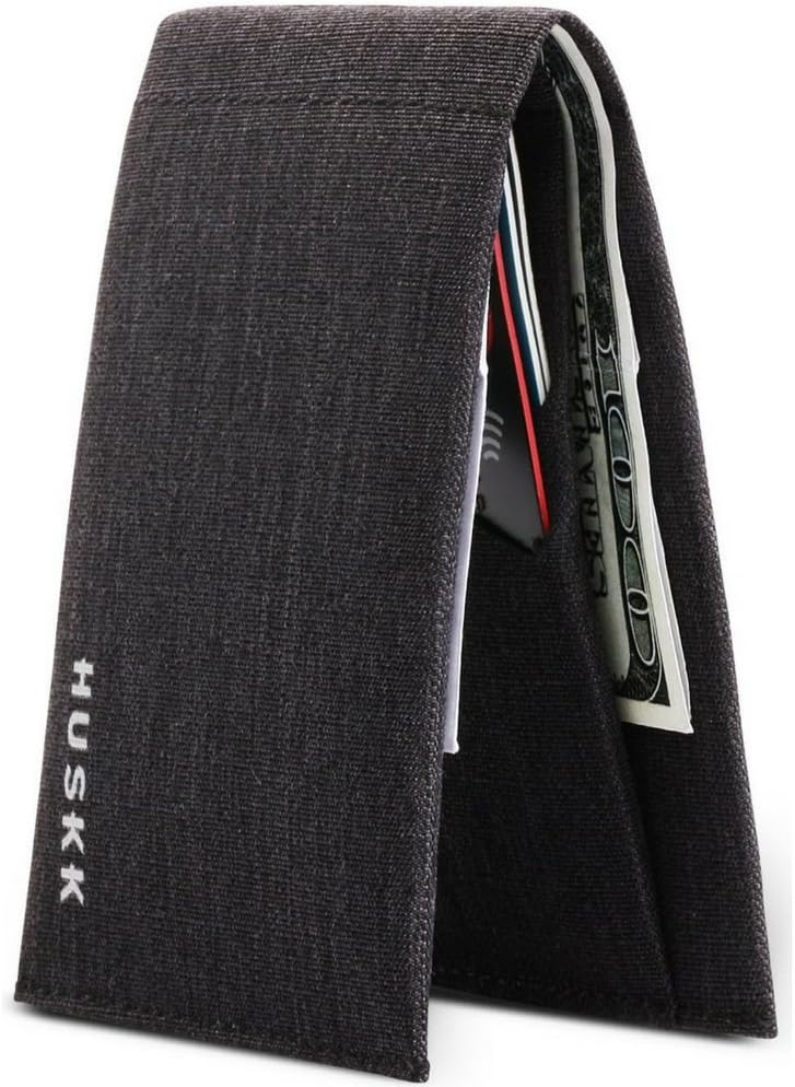 Men Wallet - RFID Minimalist Slim Front Pocket Card Travel Holder Clip MFBW1