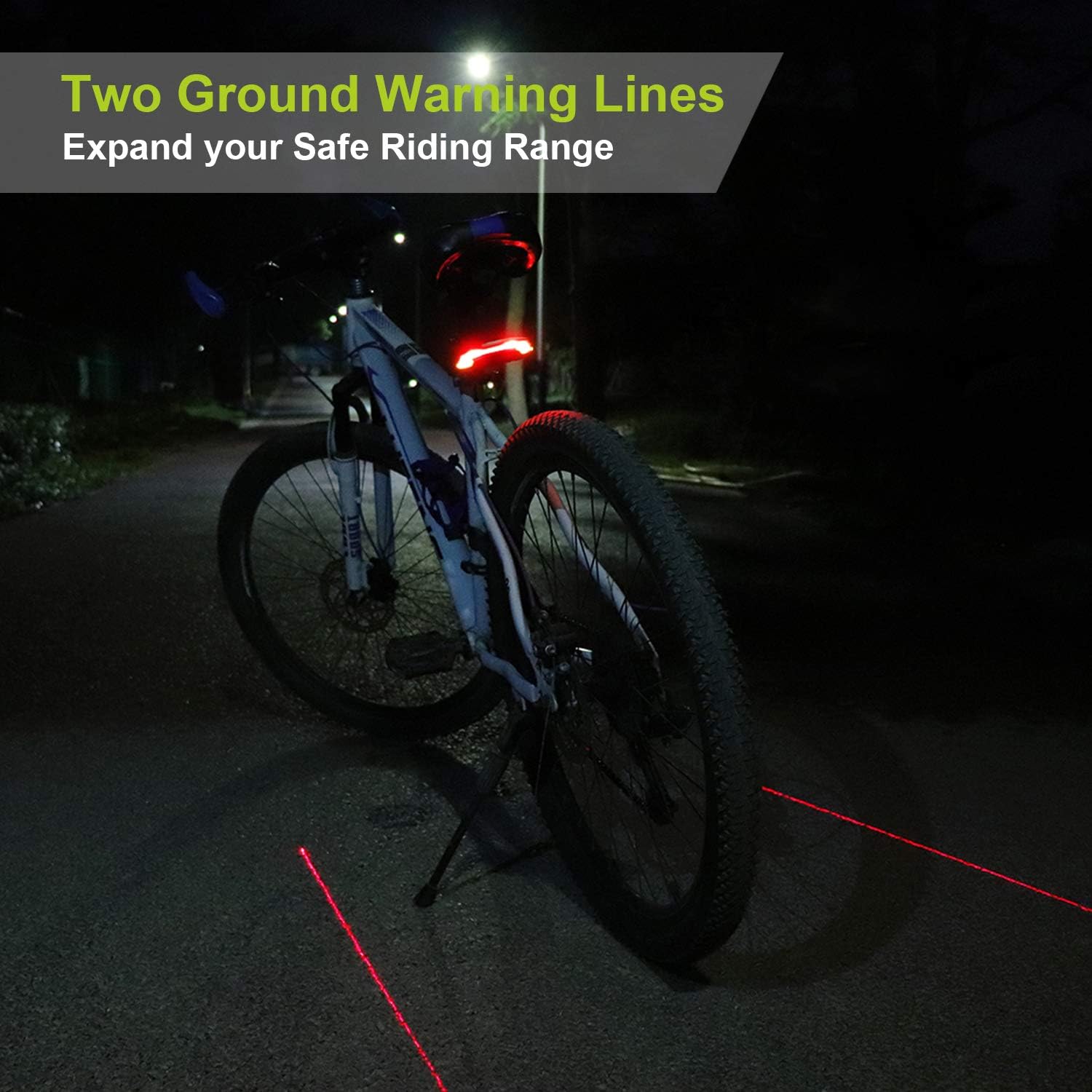 MEILAN X5 Smart Bike Tail Light with Turn Signals and Automatic Brake Light Wireless Remote Control Bike Rear Light Back USB Rechargeable Safety Warning Cycling Light Fits on Any Road Bicycle : Sports & Outdoors
