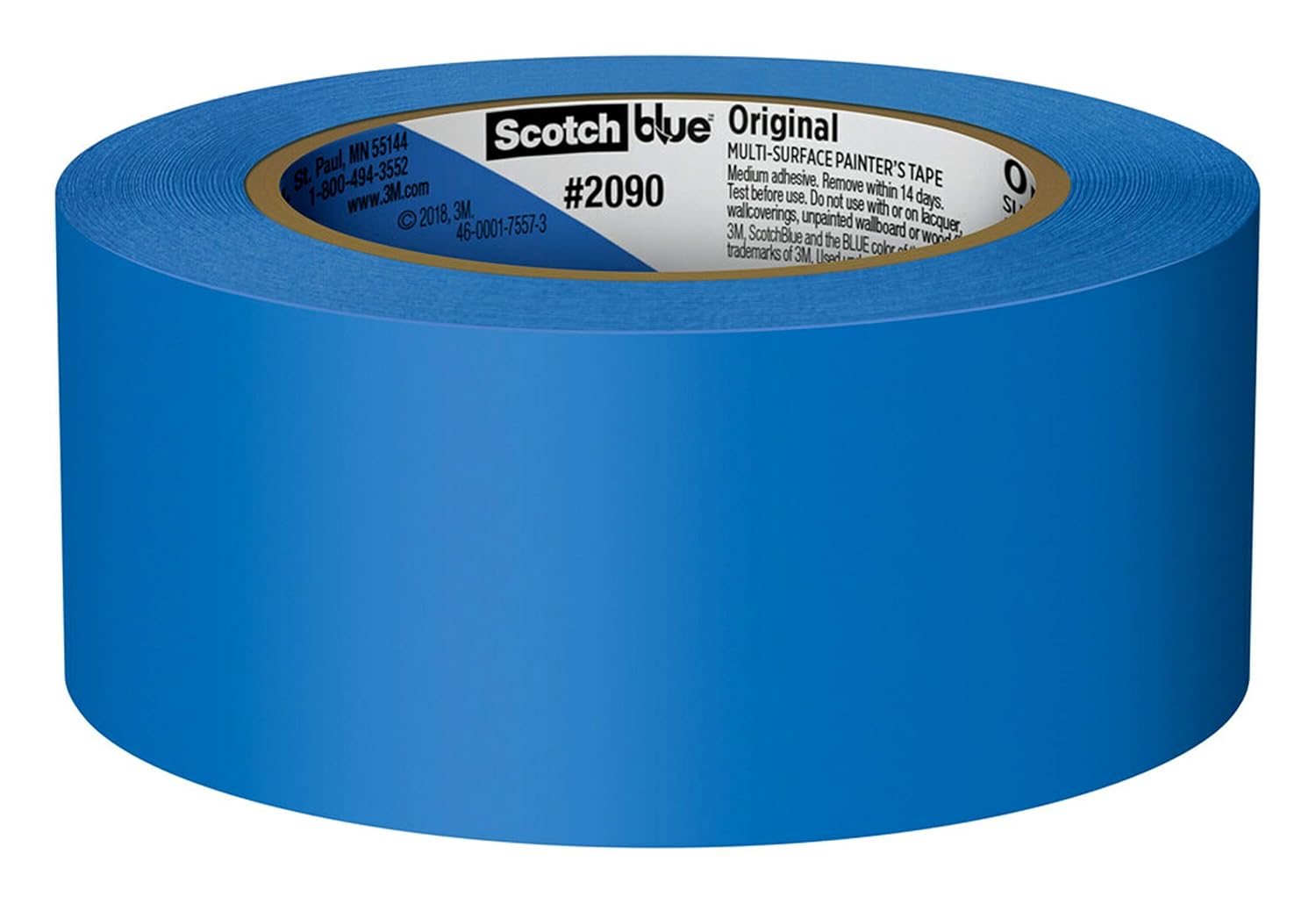 ScotchBlue Original Multi-Surface Painter’s Tape, 2090, 1.88 inch x 60 yard, 6 Rolls: Home Improvement