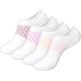 Hanes Women's Absolute Active No Show Socks (4-Pack)