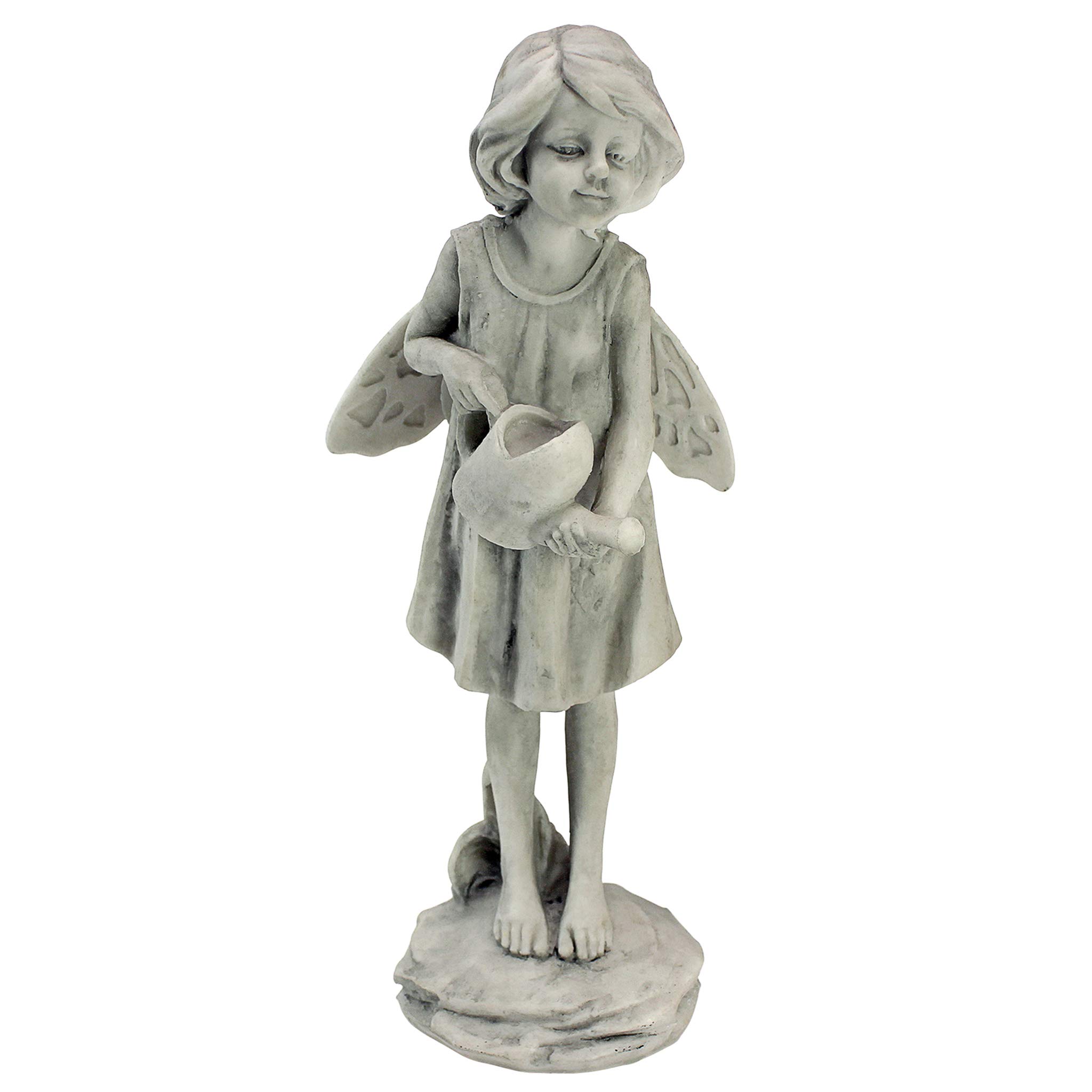 Design Toscano Rose Garden Fairy with Watering Can Statue