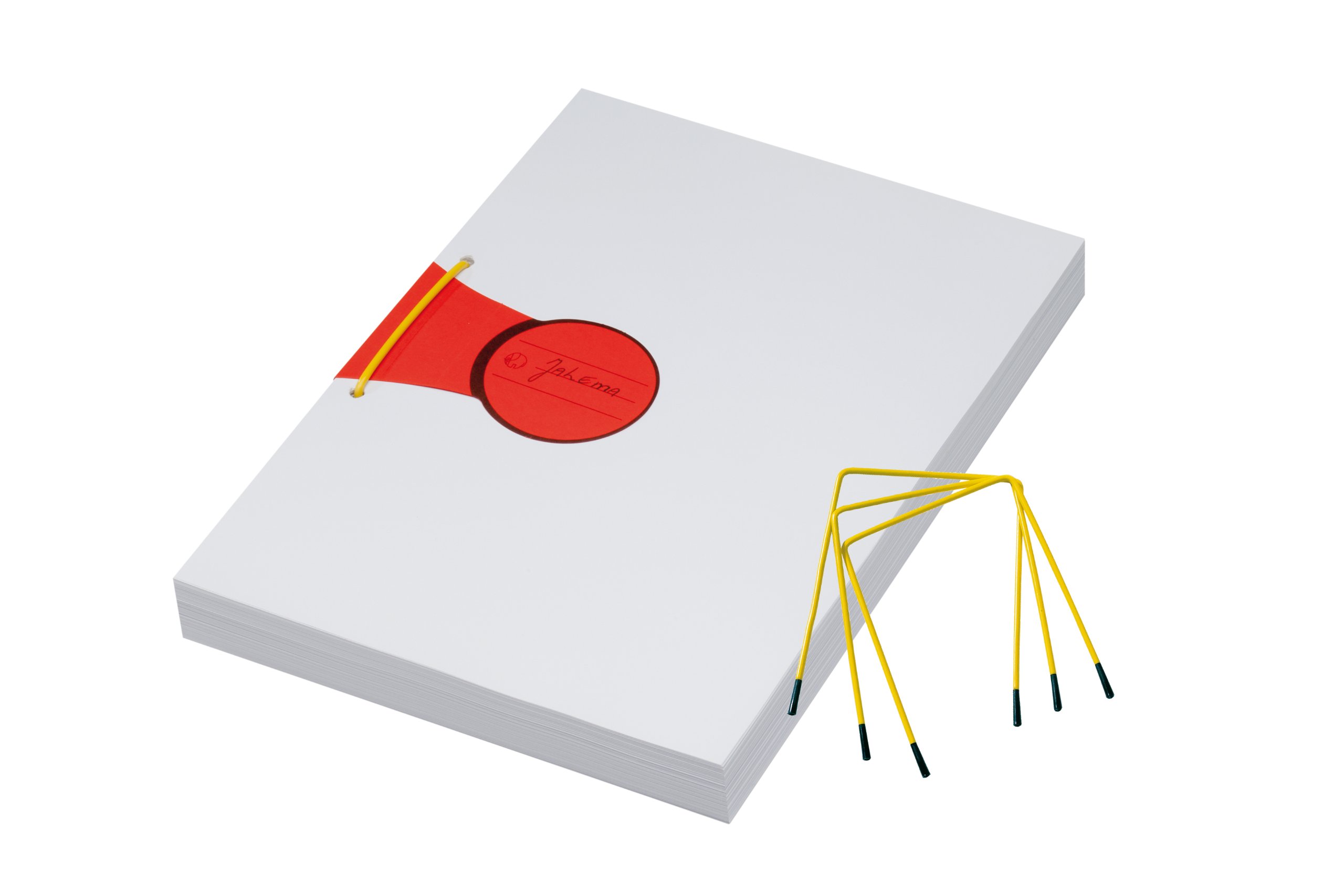 Jalema Pli-Fix Archive Clip File - Yellow (Box of 100)