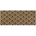 Rubber-Cal "Classic Fleur De Lis French Matting Doormat, 18 By 30-Inch-569107