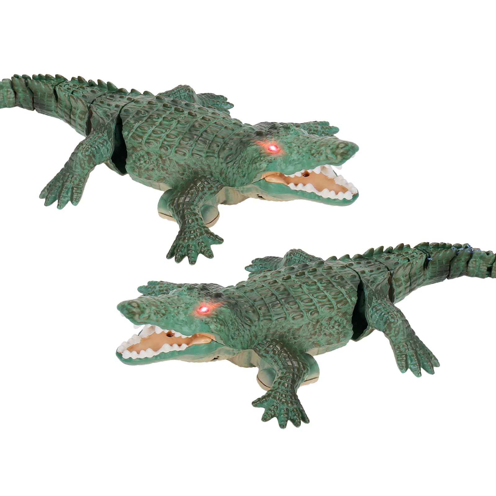 Photo 1 of GearRoot Remote Control Crocodile High Simulation RC Crocodile Boat Toys for Swimming Pool Lakes Bathroom, Great Gift RC Boat Alligator Toys for 6+ Year Old Boys and Girls (2 Pack)