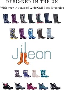 jileon half height rain boots