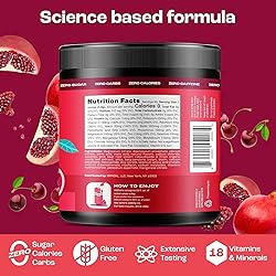 KEY NUTRIENTS Multivitamin Electrolytes Powder No