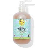 California Kids Chillax Shampoo and Bodywash | 100% Plant-Based | Gentle Skincare | Lavender Shampoo for Kids + Teens | Hypoallergenic Bodywash | 562 mL / 19 oz.