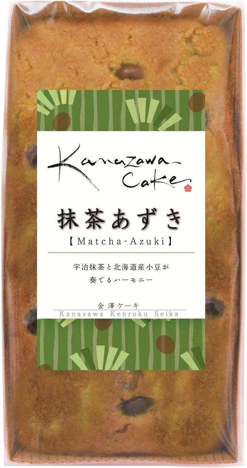 金澤兼六製菓 金澤ケーキ 抹茶あずき K 6 240g 金澤兼六製菓 金澤ケーキ 抹茶あずき K 6 240g