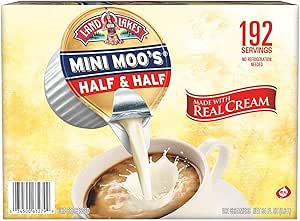 Amazon Com Mini Moo S Half And Half 192 Carton Sold As 1 Carton 192 Each Per Carton 2 Boxes Grocery Gourmet Food