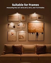 EZVALO Picture Lights for Wall with Charging