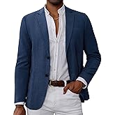 GRACE KARIN Mens Blazer Sport Coats Casual Lightweight 2 Button Sports Coat and Blazers Suit Jacket
