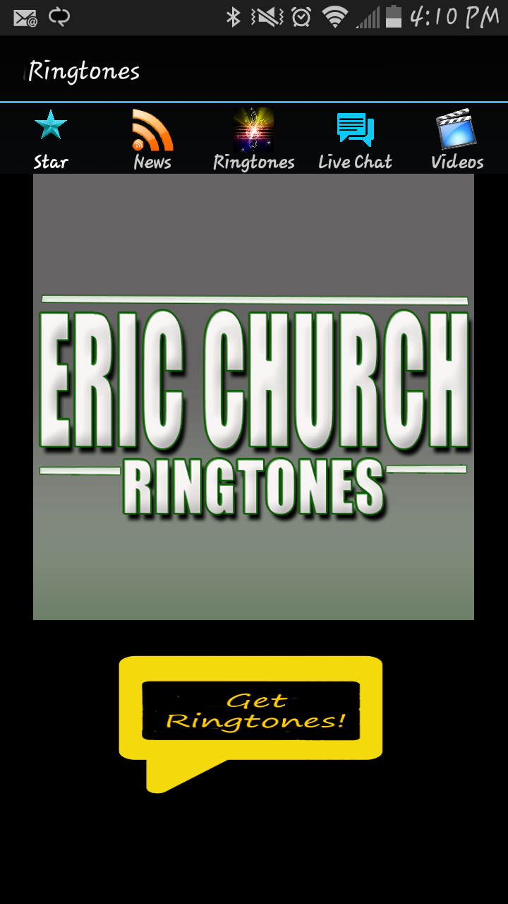 Eric Church Ringtones Fan App Appstore for Android