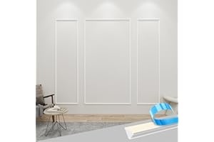 Maguesh Peel and Stick Wall Molding Kit, 3D Premade Accent Molding Decorative Strips for Interior Wall Moulding Decor, Self A