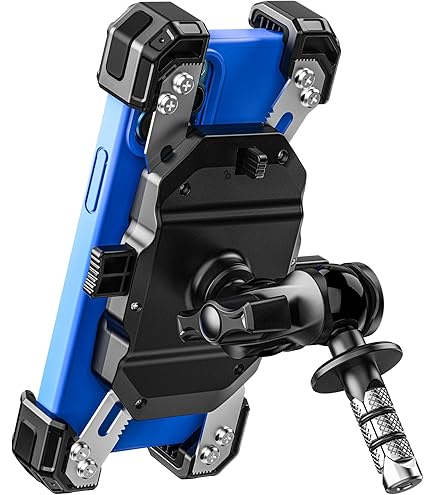 GITOBEHA Supporto Per Telefono Moto Con Attacco A Forcella, Compatibile Con Hayabusa, GSX-R, YZF, CBR, Ninja E S1000RR - 4