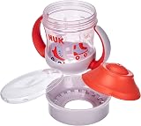 NUK Mini Magic Cup Sippy 360° Anti-Spill Rim 6+ Months Pink Turquoise 2 Count view 4