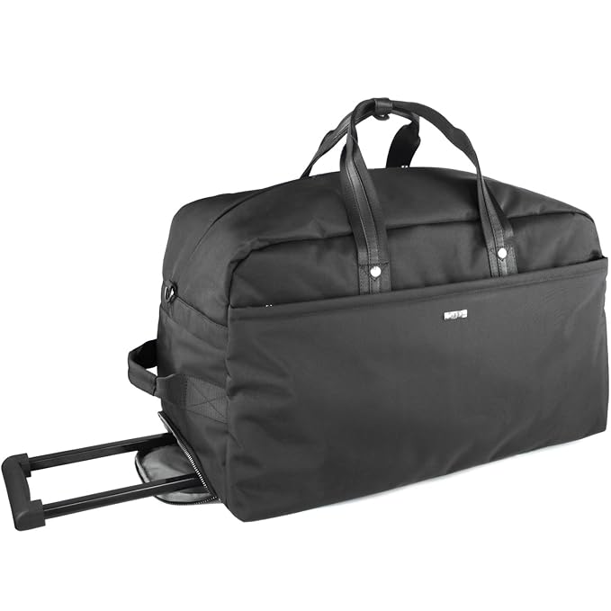 bugatti Rollenreisetasche Contratempo schwarz