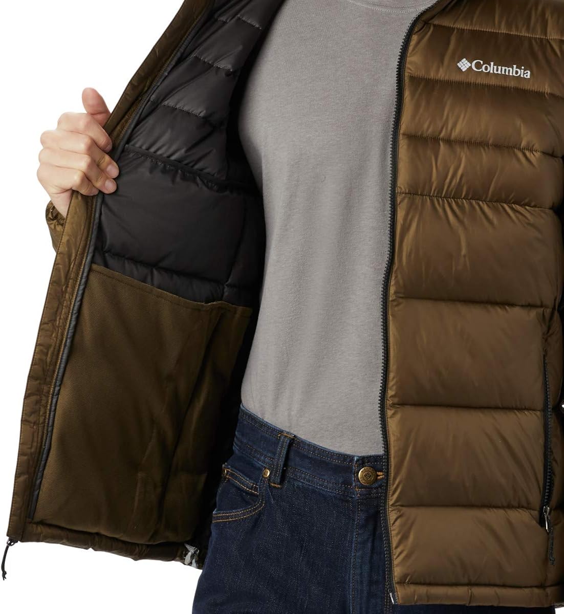 columbia buck butte insulated hooded jacket